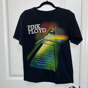 3/$15 Pink Floyd Graphic Band Tee Black Tshirt size M